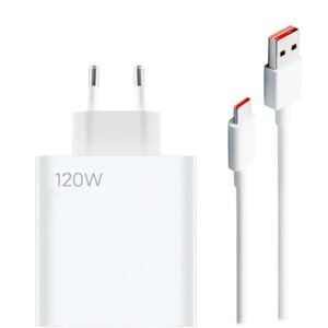 Chargeur Rapide 120W avec câble Type C pour Xiaomi