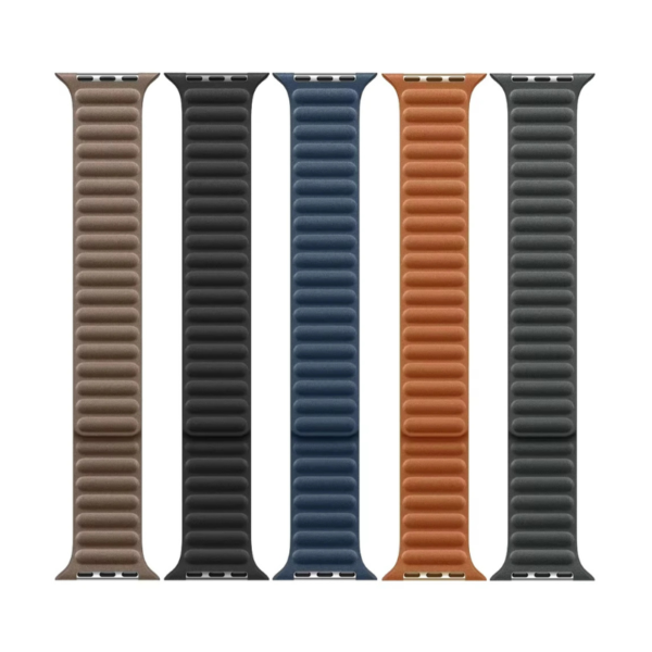 bracelet cuir magnetique pour apple watch