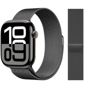Bracelet Milanais Pour Apple Watch - Black