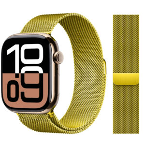 Bracelet Milanais Pour Apple Watch - Gold
