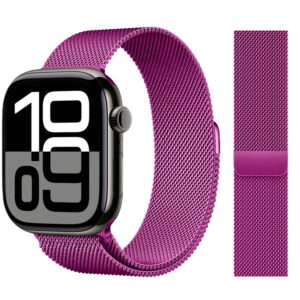 Bracelet Milanais Pour Apple Watch - Purple