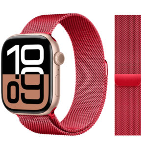 Bracelet Milanais Pour Apple Watch - Red