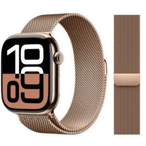 Bracelet Milanais Pour Apple Watch - Rose Gold