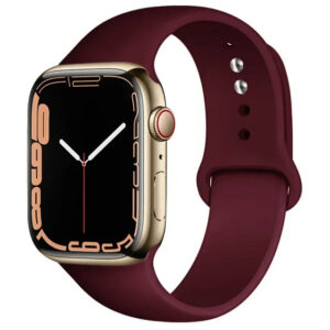 Bracelet de sport en silicone - Wine Red